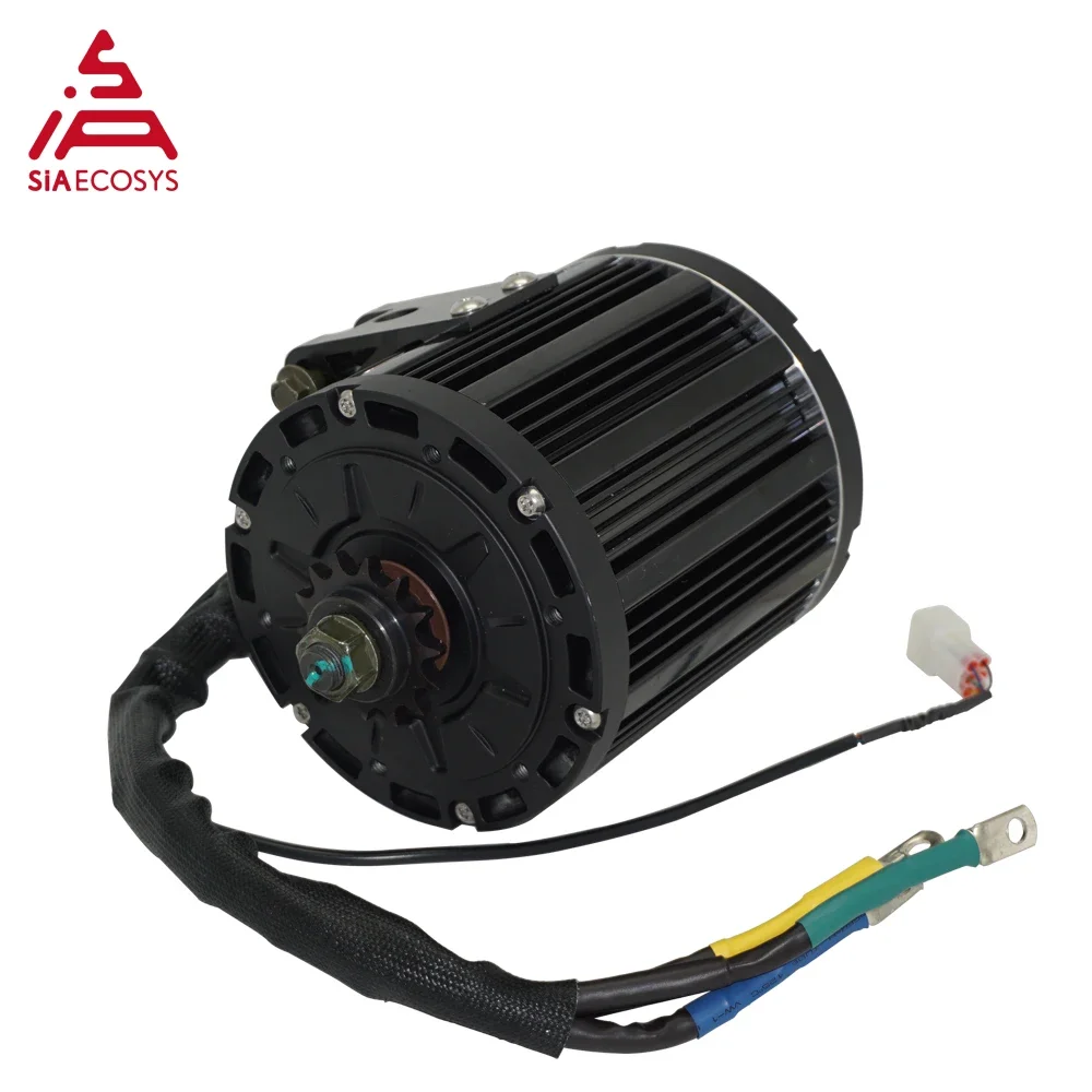 QSMOTOR QS138 90H 7500W 72V 100KPH IPM PMSM Mid Drive Motor For Offroad Dirtbike Adult Electric Motorcycle