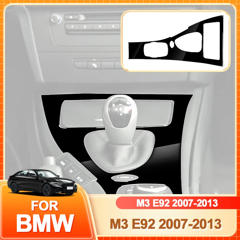 

Glasses Holder Hot Central Console Gear Shift Decoration Trim Decal For BMW M3 E92 2007 2008 2009 2010 2011 2012 2013 Car Int