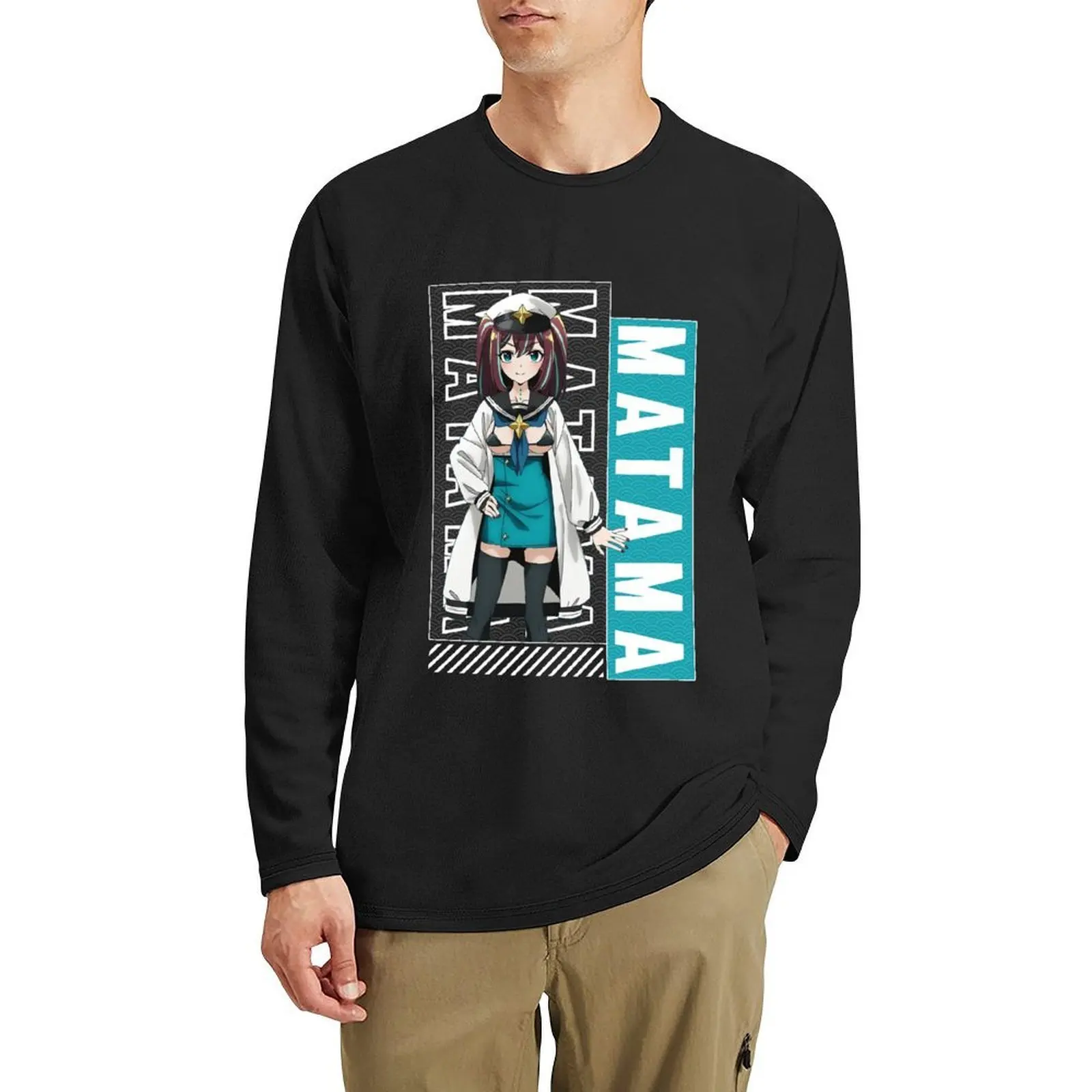 

Matama またま Mahou Shoujo ni Akogarete - Gushing over Magical Girls Long T-Shirt graphic t shirts sports fan t-shirts mens clothes
