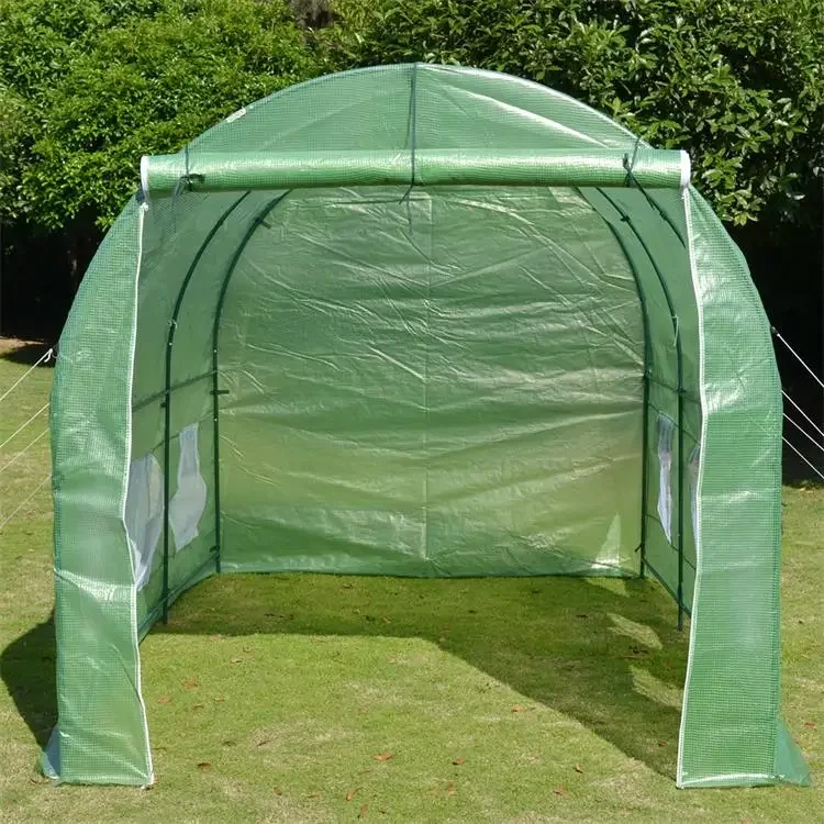 popular agriculture greenhouse /poly mesh cloth garden green house/ tunnel greenhouse