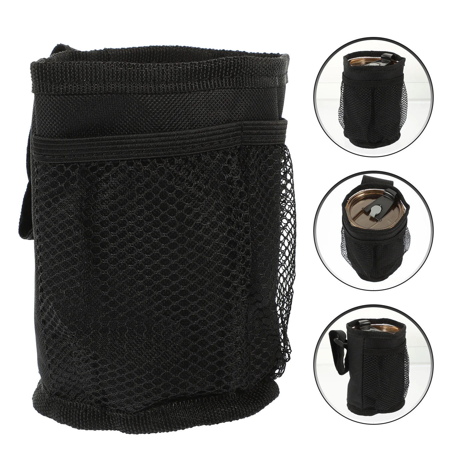 

Mammy Bag Cup Holder Sturdy Compact Stroller Hanging Milk Bottle Holder Detachable Wear Resistant Outdoor Bottle Supplies