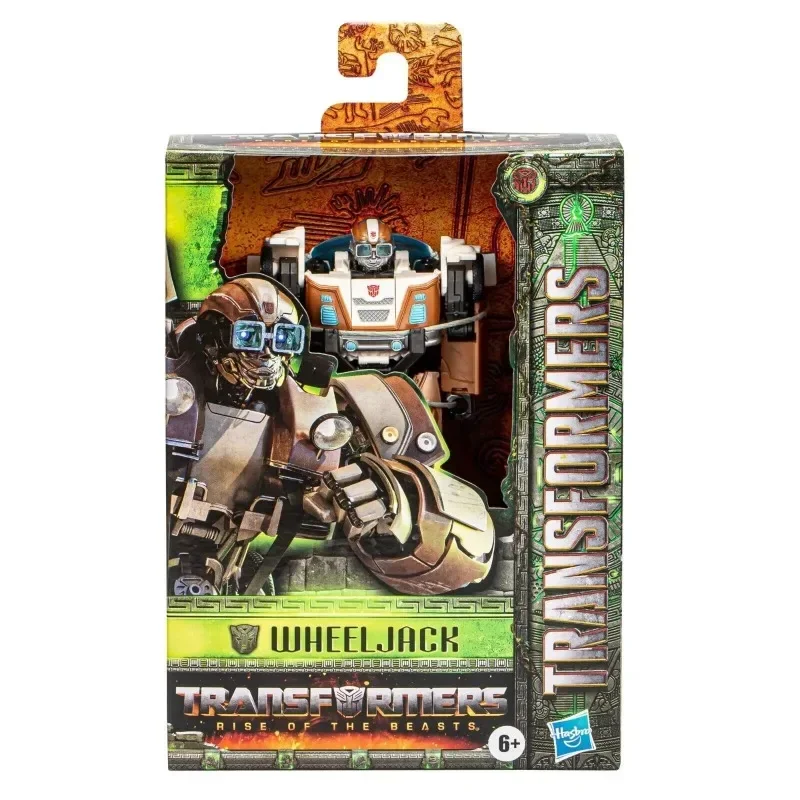 Takara Tomy Hasbro Transformers Movie 7 Rise of The Beasts Deluxe Wheeljack Action Figure Collectible Ornament Toy Birthday Gift