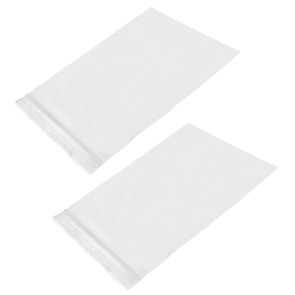 

100pcs 6x8cm Thickening Reusable Plastic Bags Zipper Reclosable Storage Bags Dispenser Bag