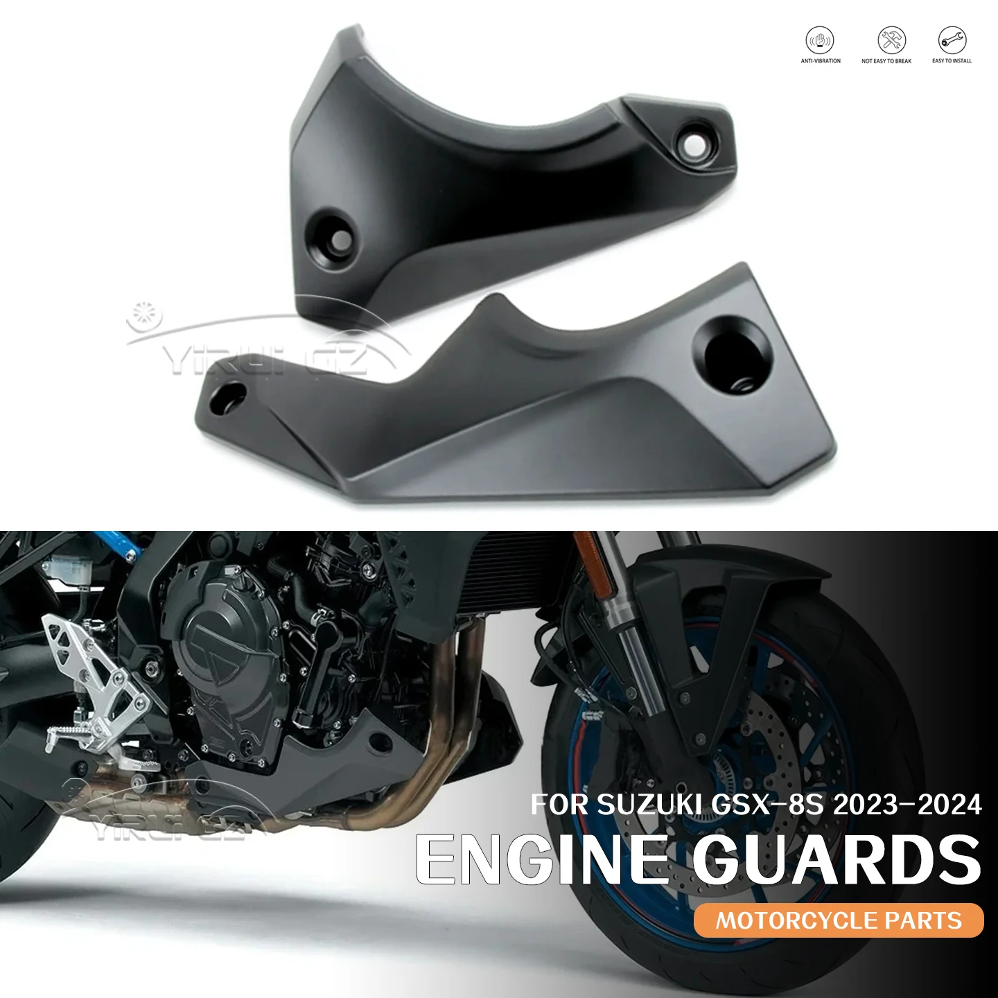 

Motorcycle Accessories Engine Guards Engine Belly Protection Bottom protection For Suzuki GSX-8S GSX 8S GSX8 S Gsx-8S 2023 2024