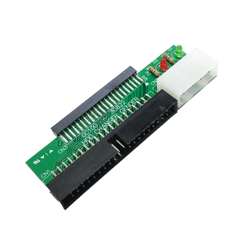 44 Pin 2.5 " HDD to 3.5 " IDE 40 Pin Interface Hard Disk Drive HDD Converter Adapter for Laptop Desktop PC Computer
