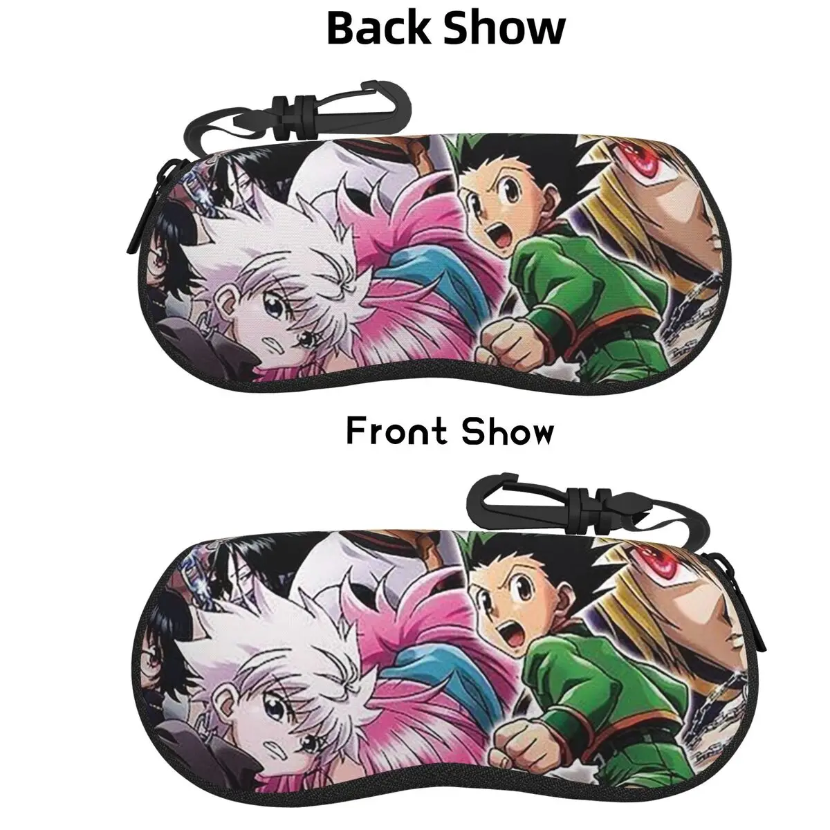 

Аниме HXH Hunter X Hunter чехол для очков Защитная коробка для солнцезащитных очков для женщин и мужчин мягкая сумка для очков