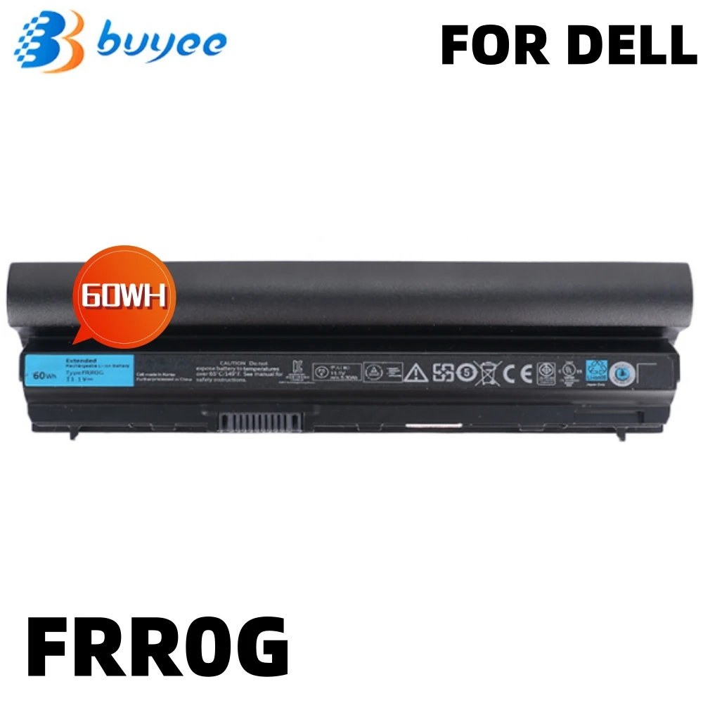 

Новый аккумулятор для ноутбука 11,1 В FRR0G для ноутбука Dell Latitude E6120 E6220 E6320 E6330, 6-элементный (60 Вт/ч) или 9-элементный (87 Вт/ч)