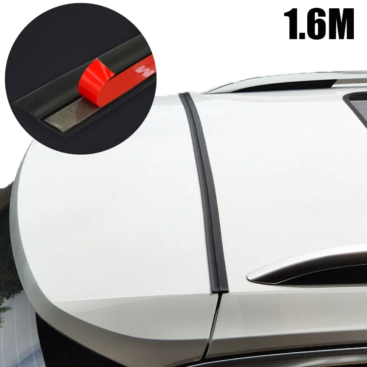 

Car Rubber Sealing Strip Auto Trunk Lid Gap Seal Strip Universal Hatchback Upper Edge Trim Waterproof Dustproof Auto Accessories