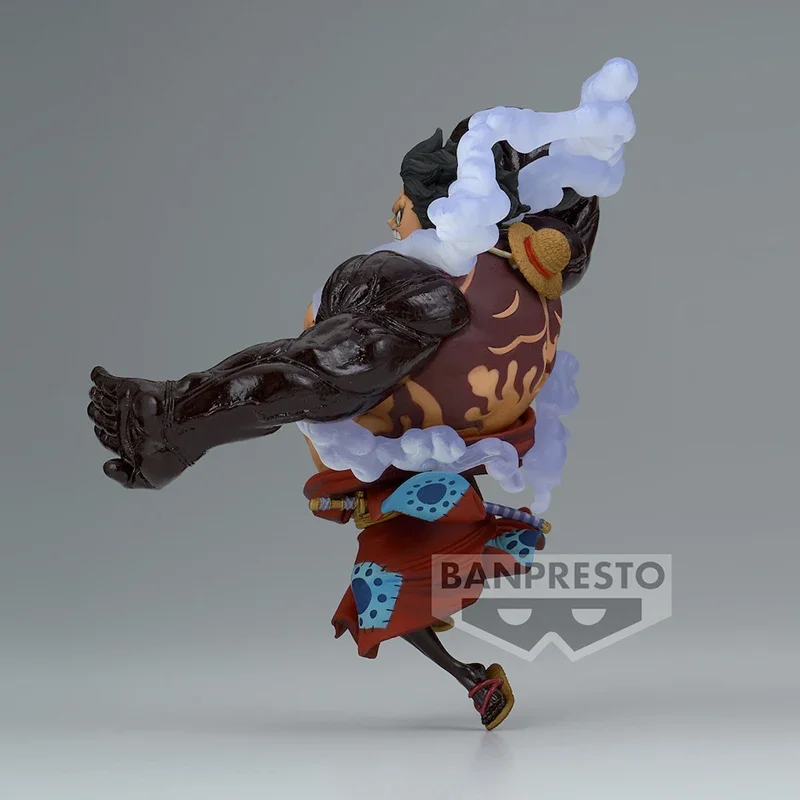 Bandai Banpresto One Piece King of Artist KOA Monkey D Luffy Gear 4 Wano Country Boundman Snakeman PVC Toy Gifts Anime Figure view 4