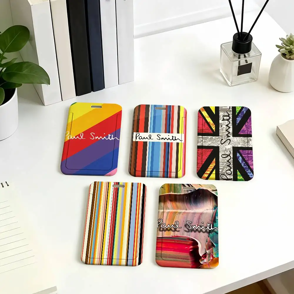 Student ID Case Daily Use Subway Commute Meal Work Permit Cover Office School  Access Bus Card Holder Protector P-Paul S-Smith