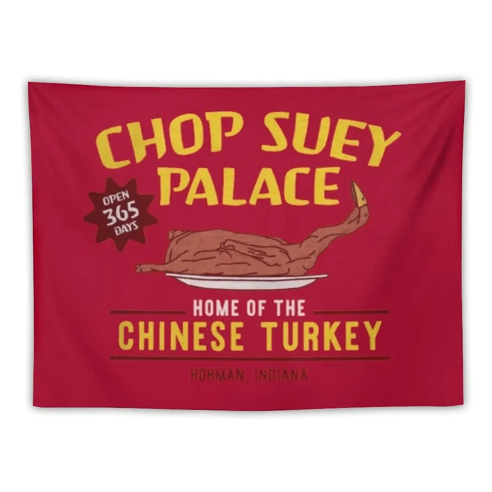 Chop Suey Palace - A Christmas Story Tapestry Wall Decorations Wall Decor Hanging Things To The Room Tapestry