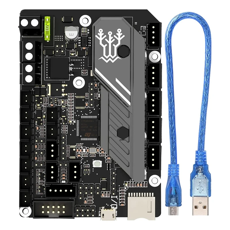 

Материнская плата BIGTREETECH-SKR Mini V3.0 с TMC2209 UART VS SKR 2, материнская плата 3D-принтера для Ender 3 Ender 5