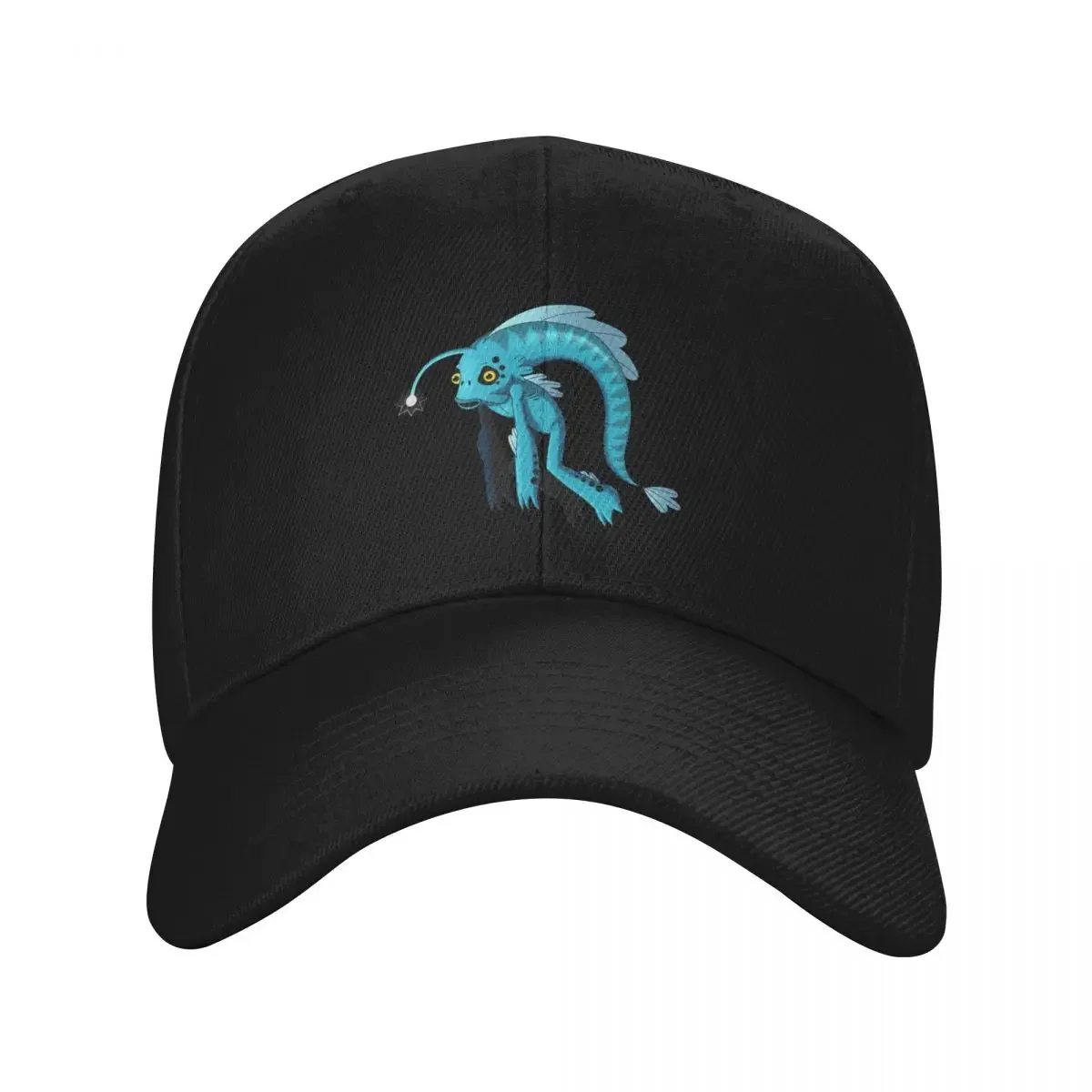 

Anglerfish head Baseball Cap Snapback Cap Luxury Brand summer hat Winter hat Men Caps Women's