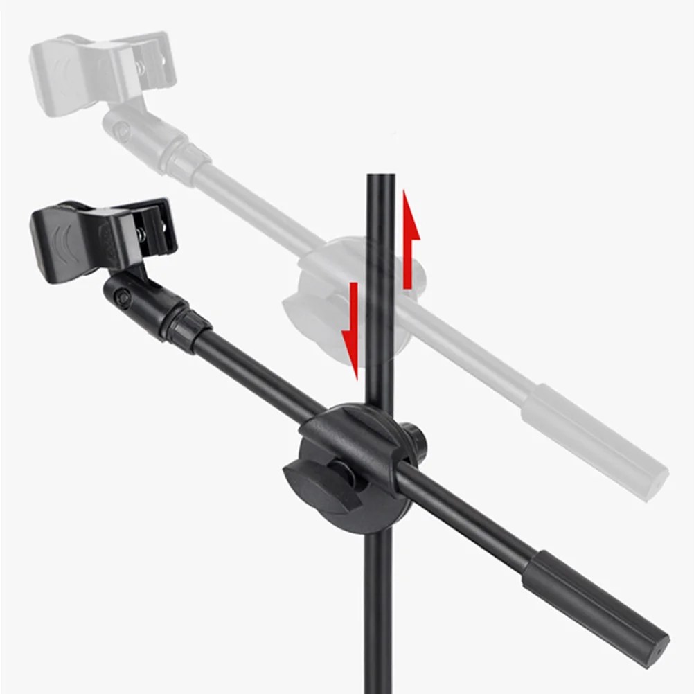 Live Broadcast Equipment Amp Boom Arm Adjustable Clamp Cell Phone Tripod Stand Buckle Bracket