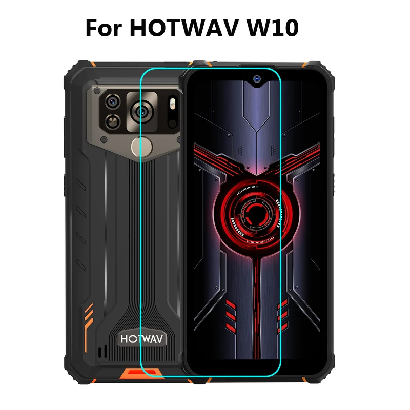 9H Premium Tempered Glass For HOTWAV W10 6.53\