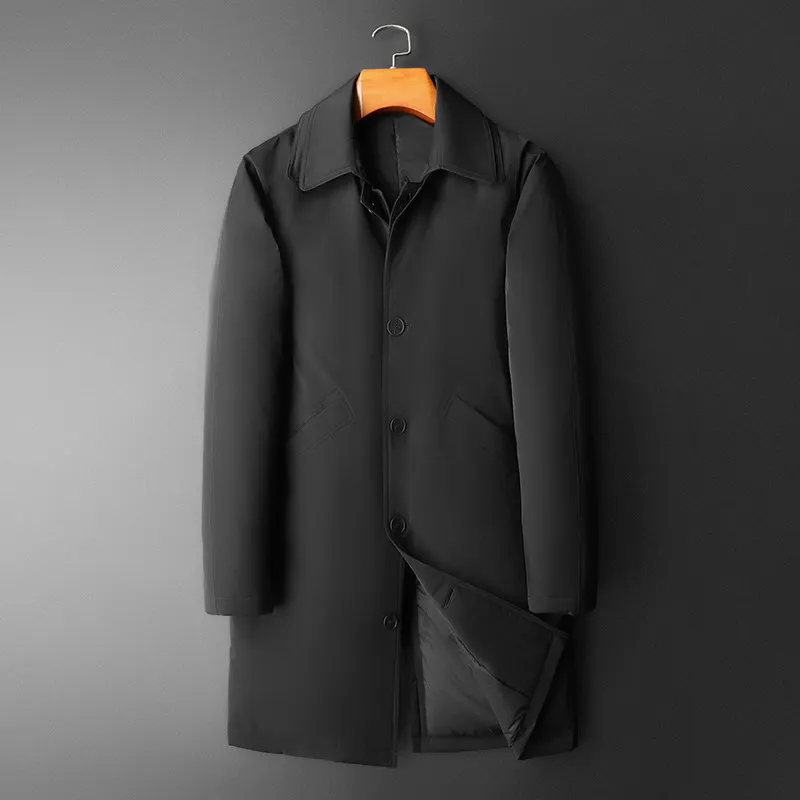 Winter Men's High Quality 90% white duck down coat Comfortable Versatile Fashion Trend Windproof Warm casual down Jacket men