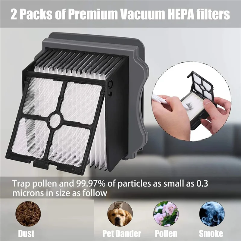 【Berserk】Rolo para Tineco Ifloor 3 Breeze Plus/Floor One S3 Filtro HEPA Peça acessória para aspirador de pó