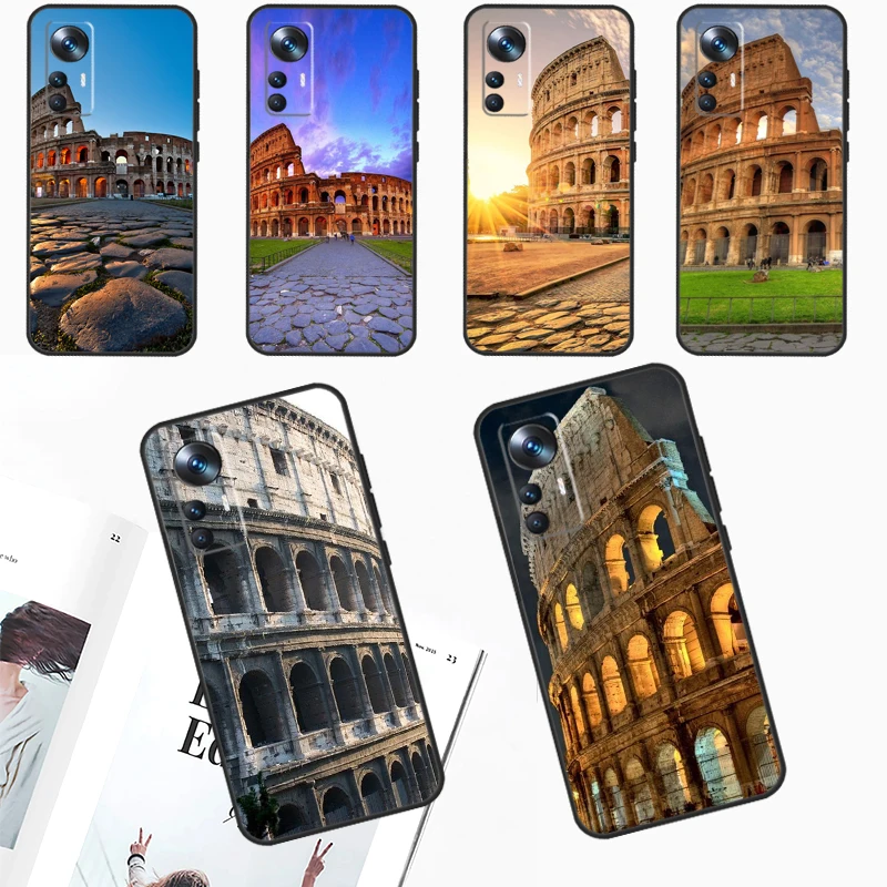 Colosseum Rome Italy Case For POCO X6 Pro M6 X3 X5 F3 F5 M5s Xiaomi 13 14 Ultra 12 Lite 11T 12T 13T Pro Cover