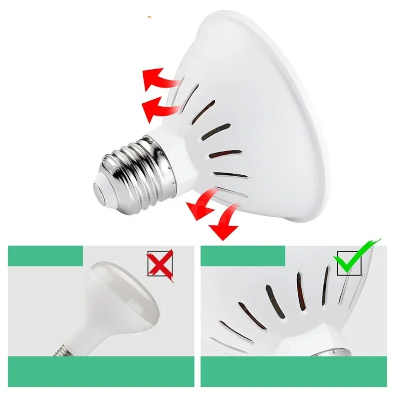 LED الطيف الكامل Phytolamp للنباتات تنمو لمبة E27 E14 GU10 تنمو ضوء فيتو ضوء نمو النبات مصباح النمو المائي ضوء #5