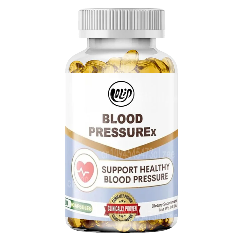 

Heart Health Blood Pressure Support Supplement - Natural Ginseng for Healthy Circulation (60 Capsules)