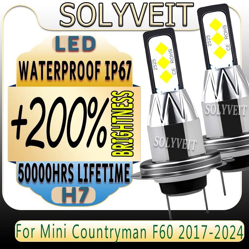 

Noise-Free Operation Clear Vision in Rain/Snow LED Headlight For Mini Countryman F60 2017 2018 2019 2020 2021 2022 2023 2024