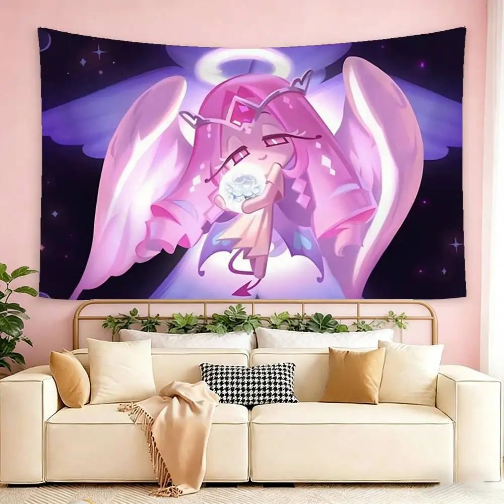 Run Kingdom Eternal Sugar C-Cookie Flags Wall Hanging Tapestry