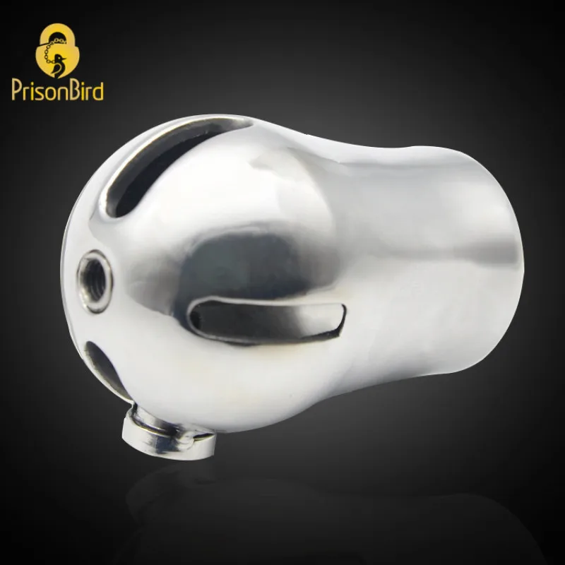 CHASTE BIRD New Male Cock Penis Cage Luxury Chastity Device PA9000 with Titanium Plug and PA Sex Toy BDSM A295