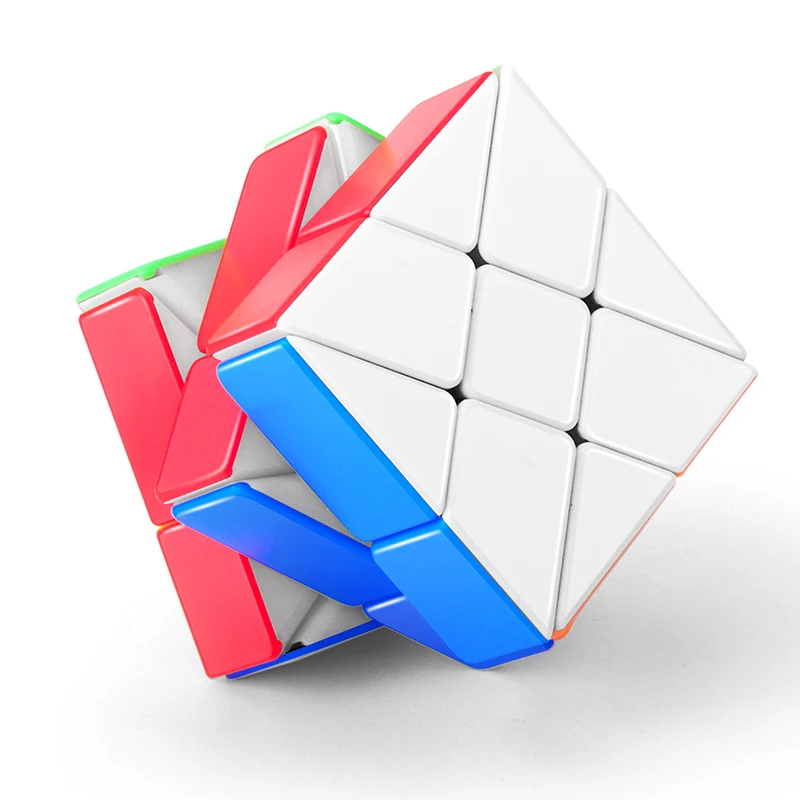 SENGSO-cubo mágico de molino de viento, cubo mágico de la serie Alien 2x3, adecuado para principiantes, juguetes educativos, rompecabezas para niños