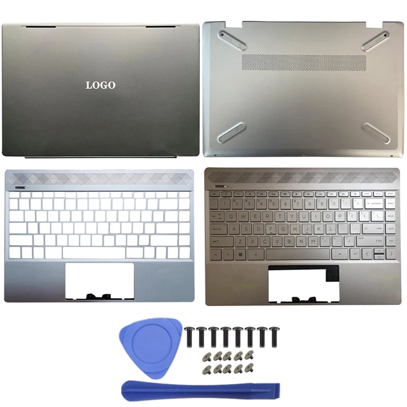 

Original Laptop For HP Pavilion 13-AN series 13-AN0003TU 13-AN0076TU Sliver TPN-Q214 LCD Back Cover/Palmrest/Bottom Case