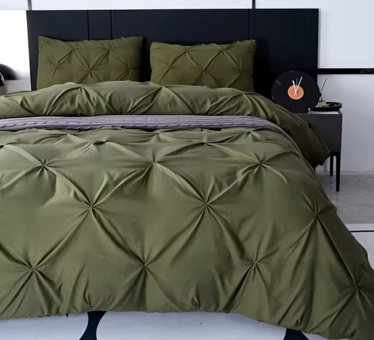 three-dimensional-twist-flowers-bedding-set-without-sheet-us-queen-pinch-pleated-crafts-duvet-cover-set-double-blanket-cover-set