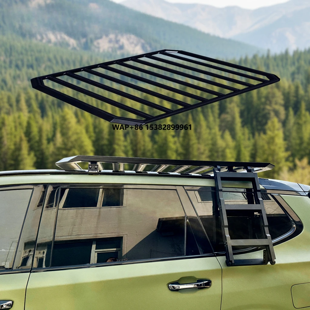 

Car Roof Rack Aluminum Alloy Thickened Aluminum Alloy Rust and Corrosion protection Strong and Durable
