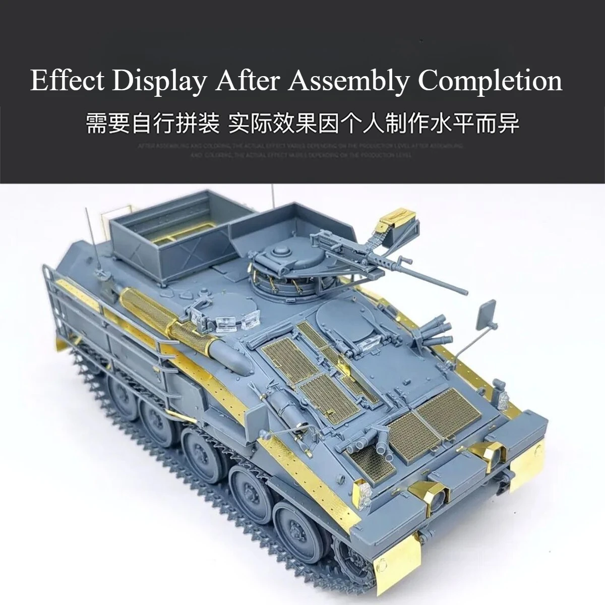 Gecko model  assembly model kit  35GM0056  1/35 Ukrainian FV103 CVR(T) Spartan APC w-HMG (Russian-Ukraine War) - view 2