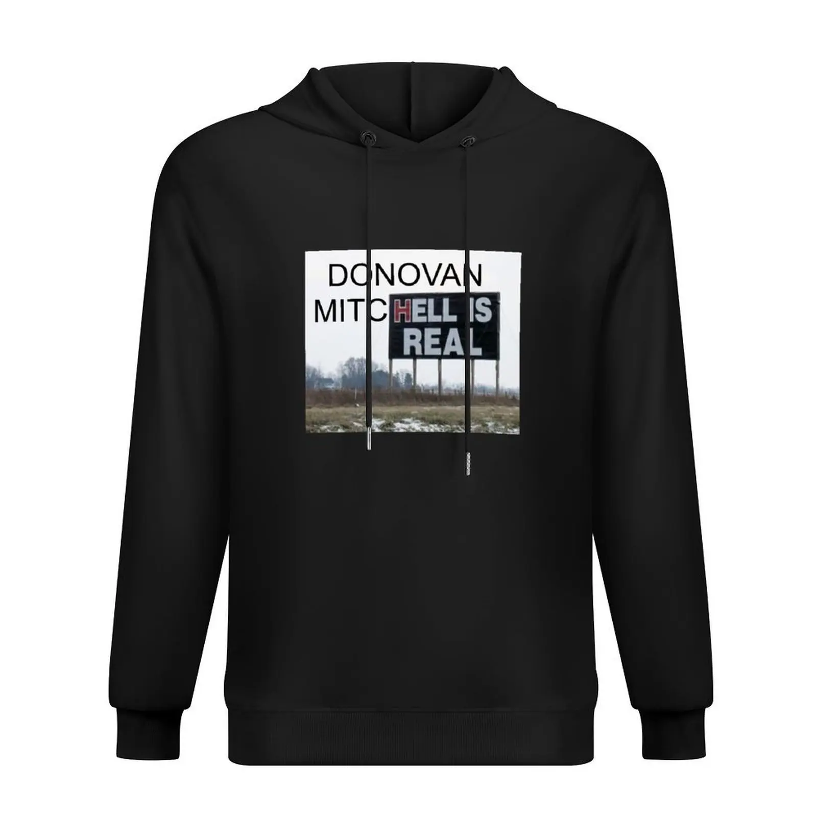 Donovan Mitchell Is Real Hoodie men's clothes male clothes hooded shirt men's sweat-shirt hoodie men