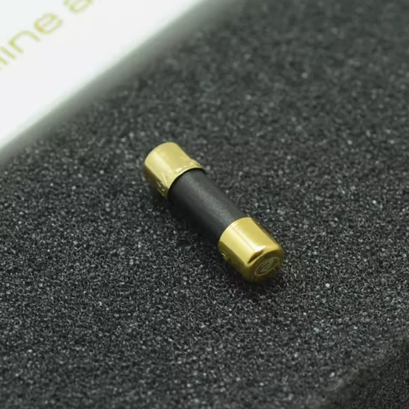 

Audio CREATE AUDIO Black Gold Fuse 20mm Audiophile Audio Upgrade Nanocrystalline Alloy Fuse