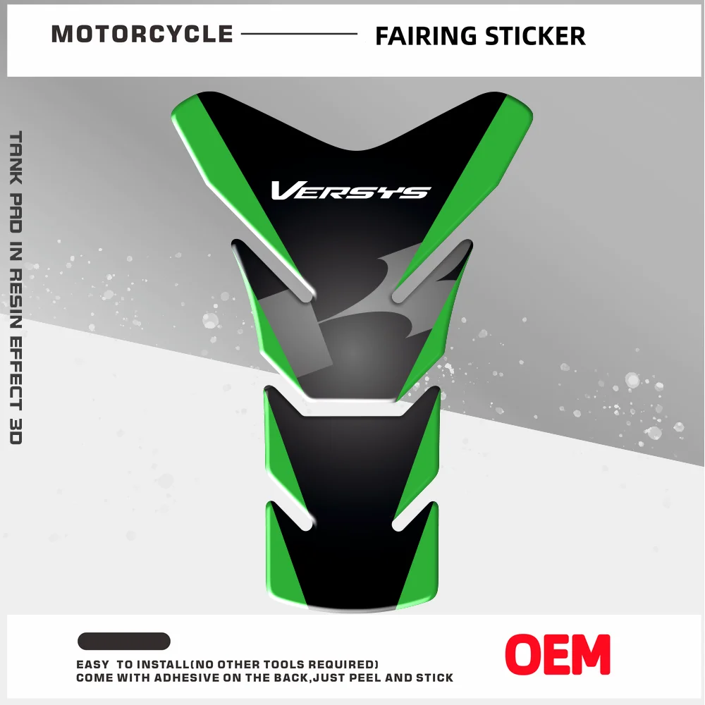 

Для Kawasaki Versys 600X300 1000 мотоцикл 3D газовый топливный бак крышка Pad защитные наклейки наклейка