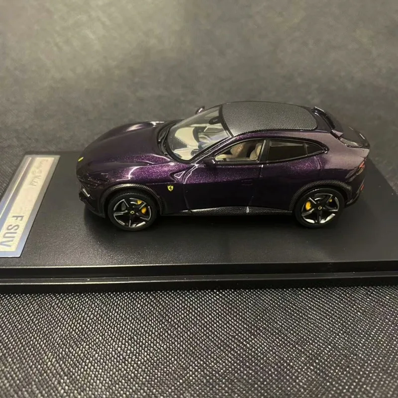 Zabawny Model 1/64 Purosangue V12 SUV FUV Metalowy Model Pojazdu z Odlewu Ciśnieniowego Kolekcja Zabawek Prezent dla Chłopca na Boże Narodzenie