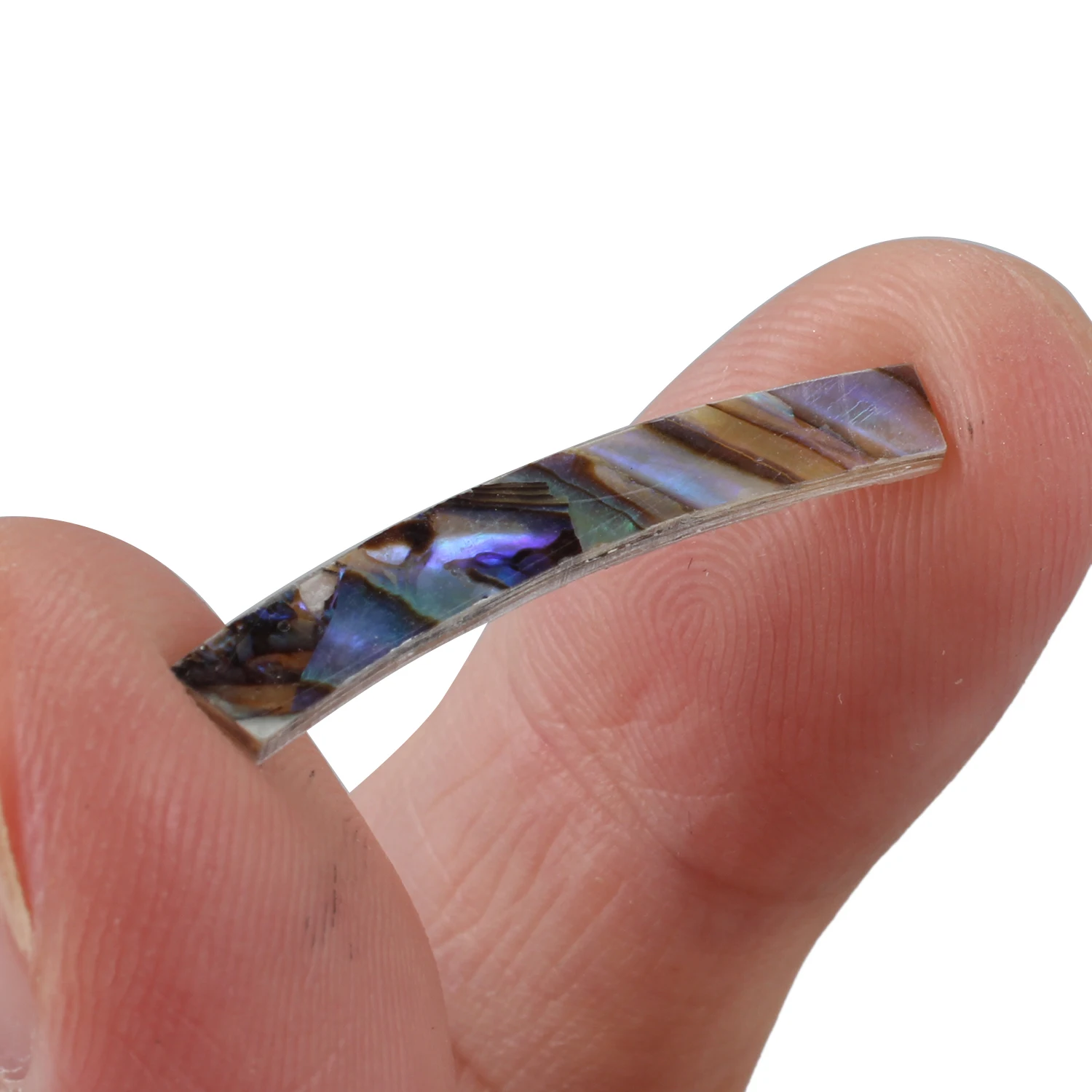 

ABAZJ 12 шт., розетка для звукового отверстия для гитары, Paua Abalone, инкрустация, изогнутые полоски, инкрустация звукового отверстия для гитары, ширина 4 мм