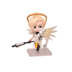 Game Figure Moveable Overwatch Angela Mercy Classic Skin Edition PVC Action Figure 790 Figurines Collectible Model Toys Gifts