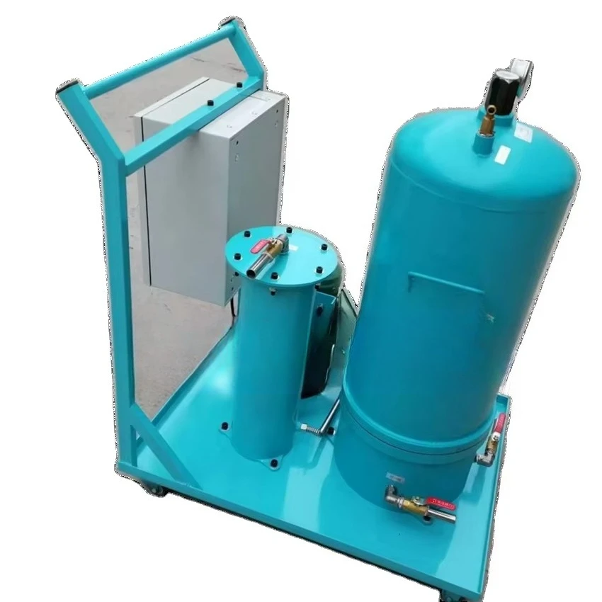 Hight Precision Waste Oil Filtering Cart Oil Purifier Machine Hydraulic Oil Filter