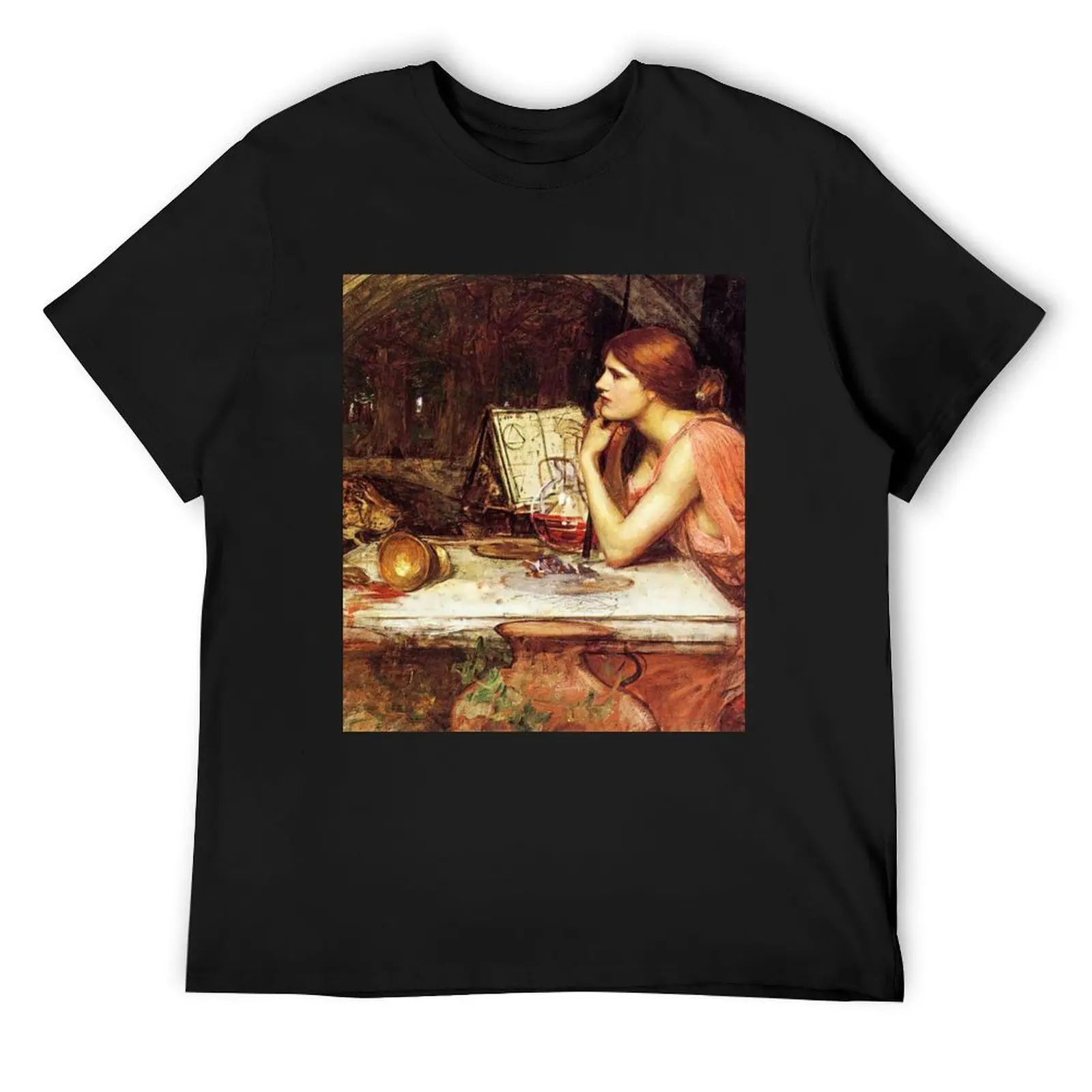 John William Waterhouse - Sketch of Circe,1911-1914 T-Shirt vintage anime shirt anime tshirt heavy weight t shirts for men