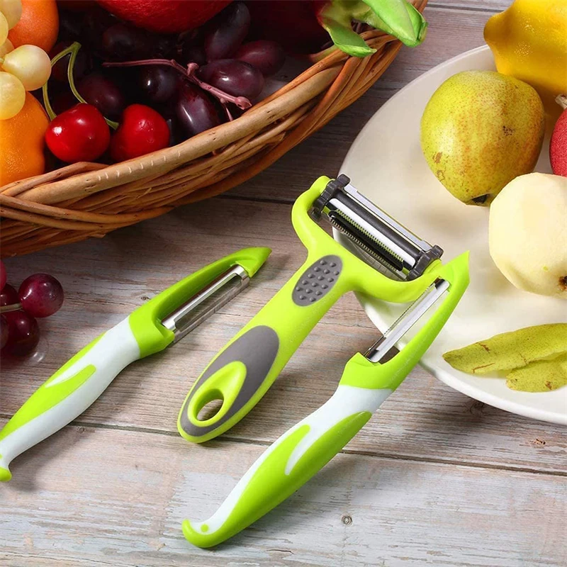 Potato Carrot Fruit Shred Grater Vegetable Slicer Peeler Knife Stainless Steel Peeler Zester Razor Sharp Cutter Kitchen Tools