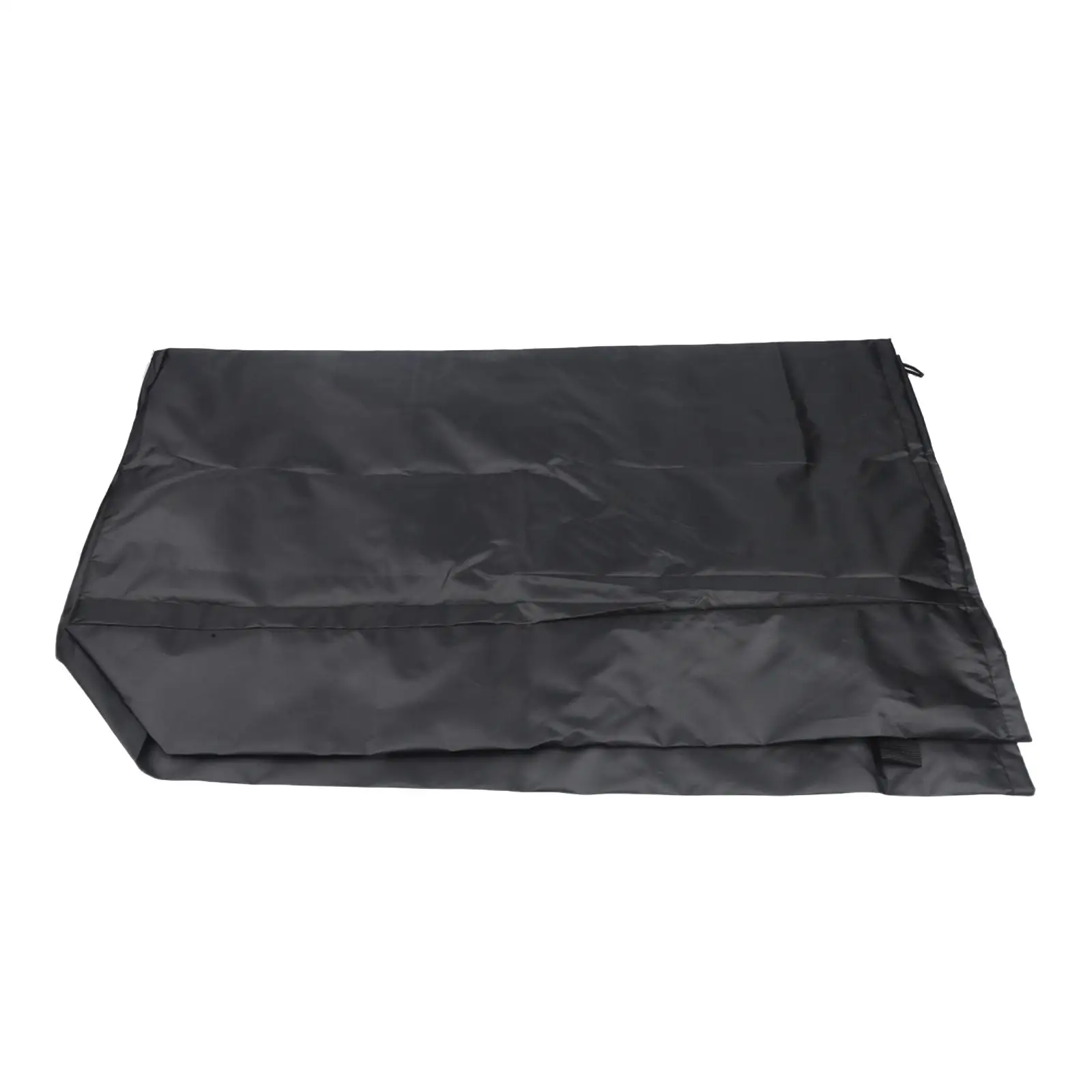 1pcs Black 210D Oxford Waterproof Garden Hose Holder Cover With Storage Adjustable Fit For Outdoor Hose Reel Rack Bag