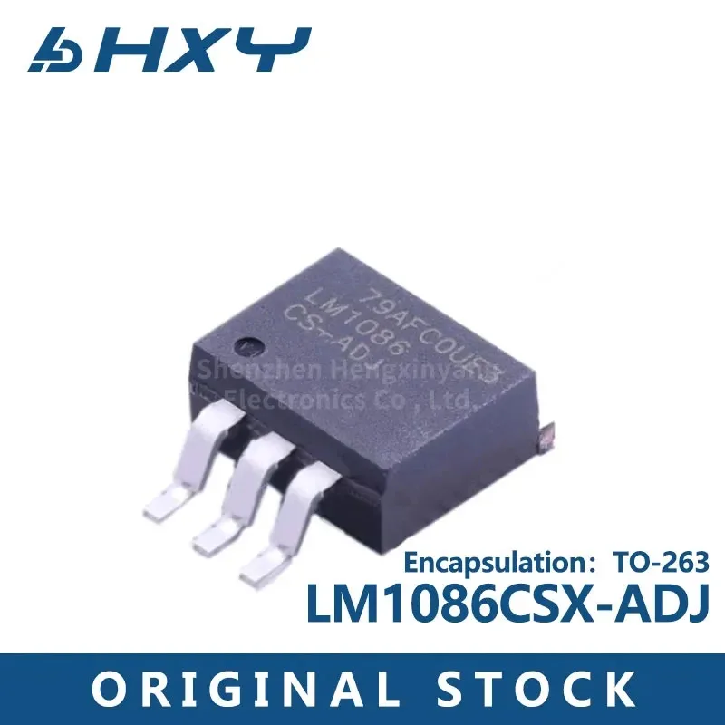 

10 шт./лот LM1086CSX-ADJ TO-263-3 оригинальный LM1086CS-ADJ 1,5A линейный регулятор напряжения IC