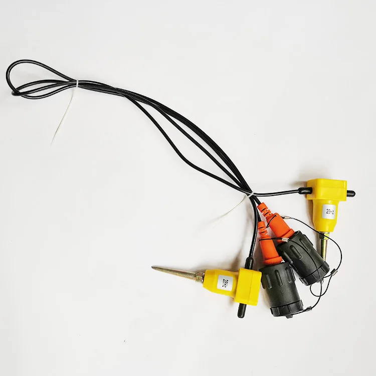 20DX Geophone 28Hz in Land Vertical Geophone case with KCK Screw Fit (408) Male Connector 28 Hz Geophone String