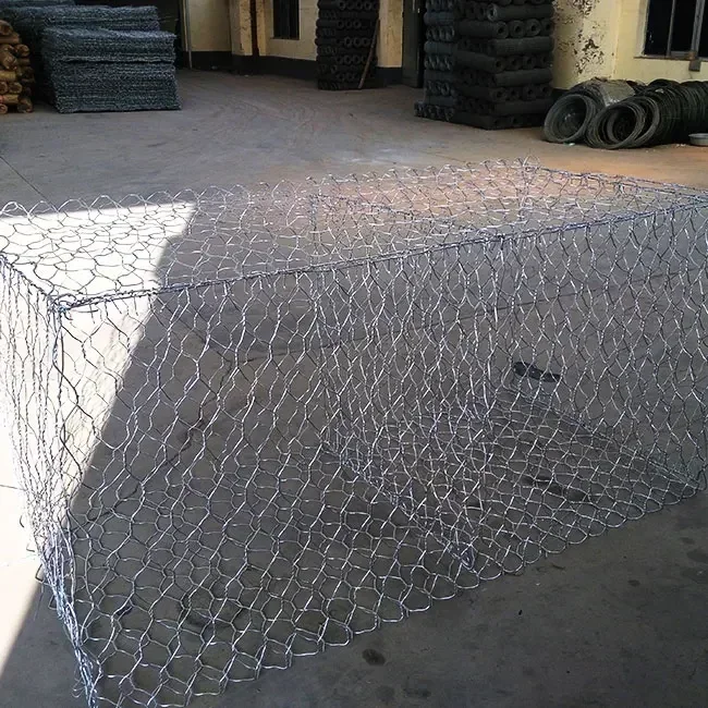 100x80x30cm welded galvanized wire gabions box/gabion stone fence mesh