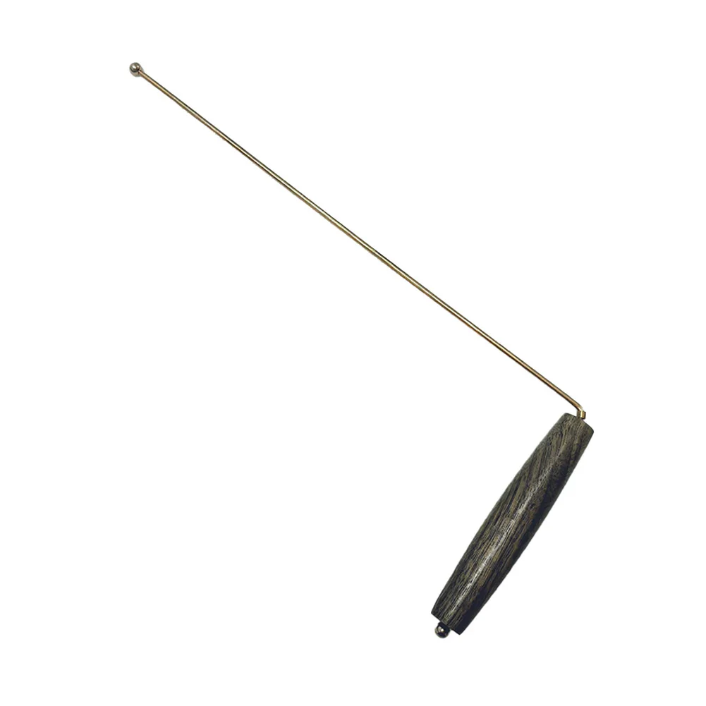 2X99.9% Pure Copper Copper Probe Rods Pure Copper Probe Rods For Divination Tools With Wooden Handle Tool Accessories Tools
