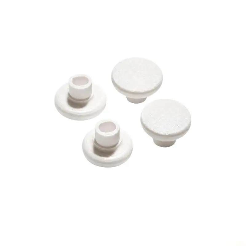 B03F 4 Piece Plastic Replacement Set Handheld Gaming Thumbstick Cap for Worn Replacement and Routine Maintenance