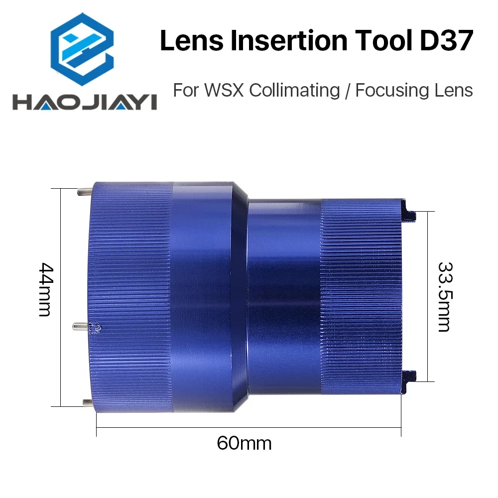 Laser Head Len Insertion Tool, Focando e Colimando Lentes, Instalação Tool for WSX D37 Series