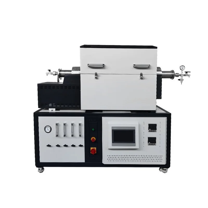 Horno rotativo de producción de estilo chino, 1200 grados, alta temperatura, laboratorio Industrial, batería de litio eléctrica, sinterización