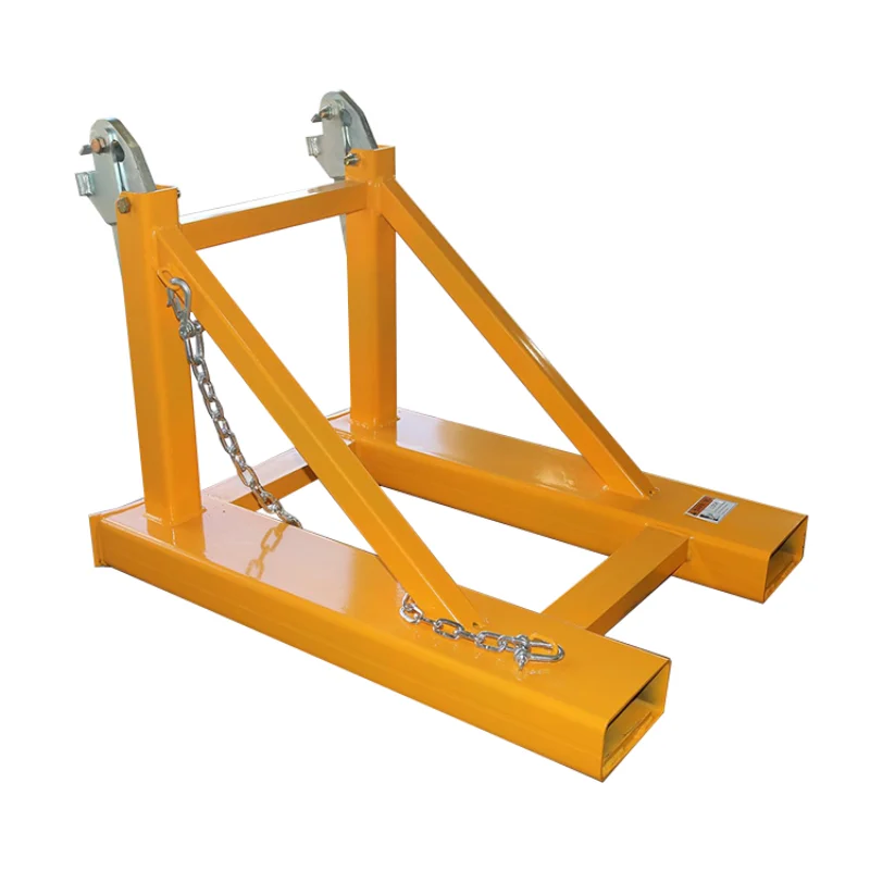 

Forklift bucket clamp 1500KG Working Load Parrot Beak Double Drum Lifter Forklift Accessories